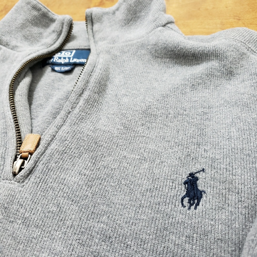 Ralph Lauren polo half zip sweater